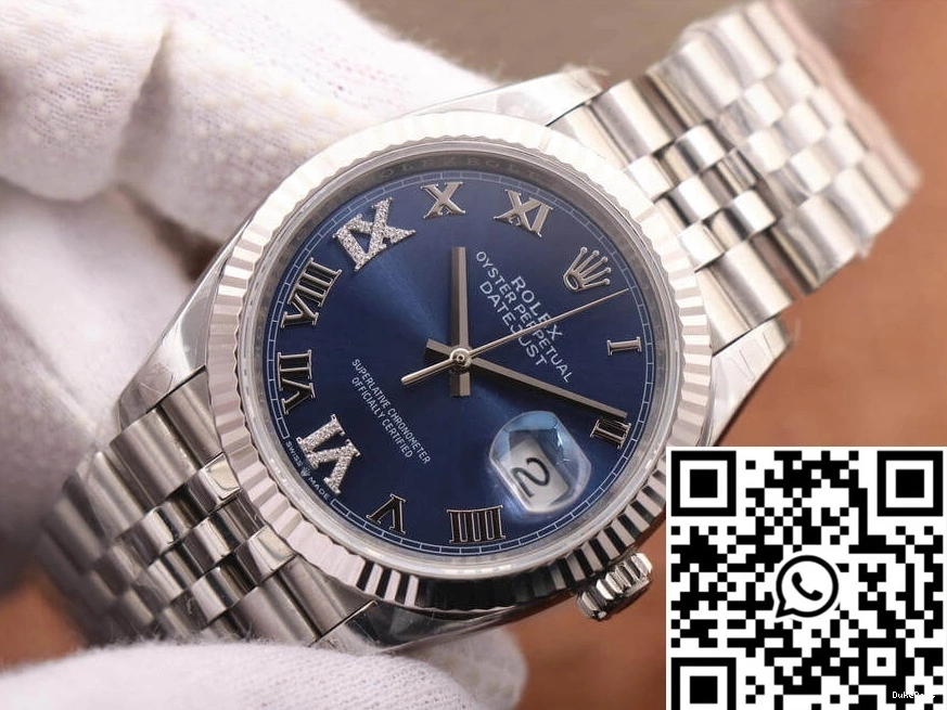 Dial 126234 Rolex Datejust Factory EW Blue 0815